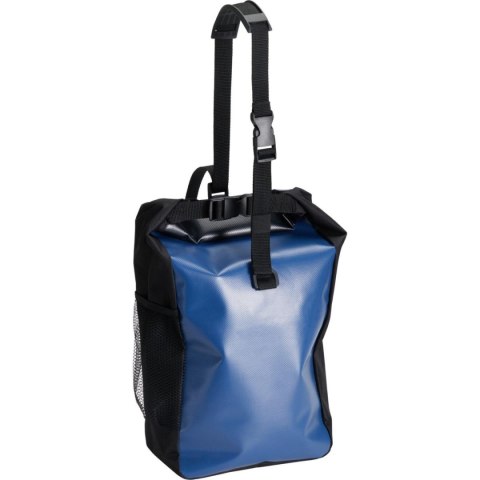 SAKWA TORBA ROWEROWA WODOSZCZELNA TYLNA NA BAGAŻNIK NIEBIESKA 13,5L XQMAX PRO