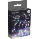 LAMPKI DRUCIKI NA BATERIE GIRLANDA 100 LED MULTIKOLOR TIMER
