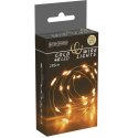 LAMPKI DRUCIKI NA BATERIE GIRLANDA 40 LED SUPER CIEPŁY BIAŁY