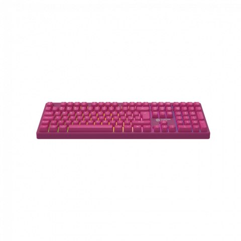 CANYON Klawiatura gamingowa Fortnax GKW-2 RGB Różowa