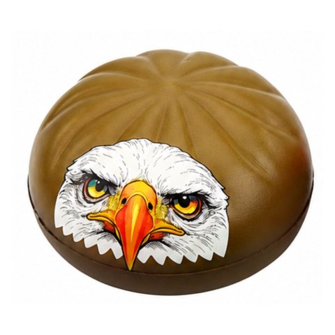 Gniotek Pierożek Dumpling Pieróg USA Pachnący Piankowy Pudełko 8.5 cm