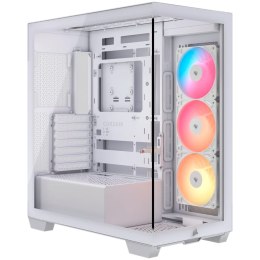 CORSAIR 3500X RSR ARGB Tempered Glass Mid-Tower, White