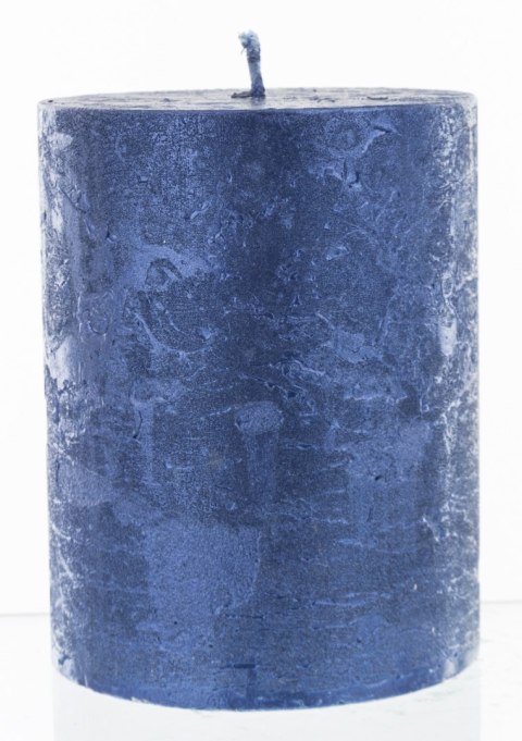 Pl Granat Świeca Rustic Metalic Walec Średni Fi9 ART-POL