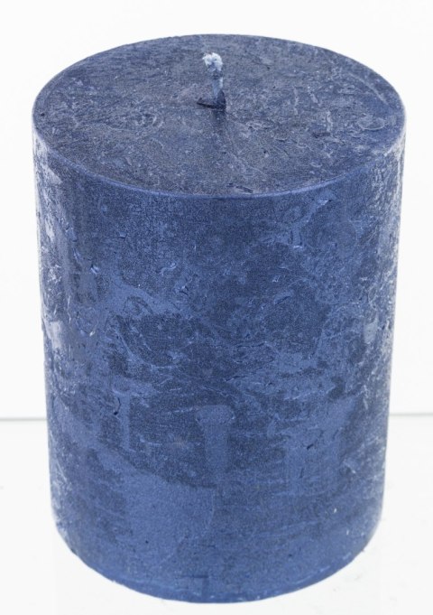 Pl Granat Świeca Rustic Metalic Walec Średni Fi9 ART-POL