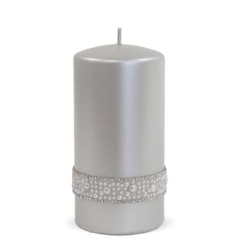 Pl Srebrny Swieca Crystal Opal Walec Śr. Fi7-Prom. ART-POL