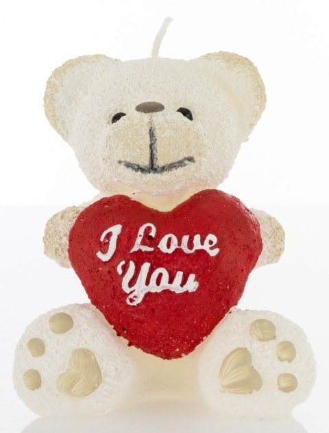 Pl Świeca Biała Figurka Teddy ART-POL