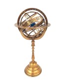 Astrolabium Sferyczne Mosiężne 39cm - GLB-0020