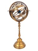 Astrolabium Sferyczne Mosiężne 39cm - GLB-0020