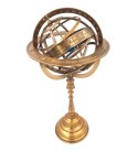 Astrolabium Sferyczne Mosiężne 39cm - GLB-0020
