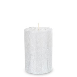 Pl Świeca Rustic Satin Słupek 70/100 Srebrny ART-POL