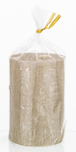 Pl Świeca Rustic Satin Słupek 70/100 Złoty ART-POL