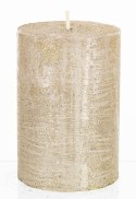 Pl Świeca Rustic Satin Słupek 70/100 Złoty ART-POL