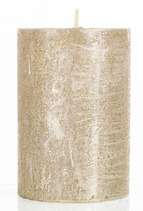 Pl Świeca Rustic Satin Słupek 70/100 Złoty ART-POL