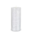 Pl Świeca Rustic Satin Słupek 70/150 Srebrny ART-POL