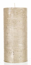 Pl Świeca Rustic Satin Słupek 70/150 Złoty ART-POL