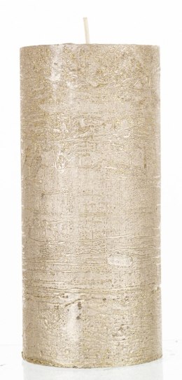 Pl Świeca Rustic Satin Słupek 70/150 Złoty ART-POL