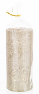 Pl Świeca Rustic Satin Słupek 70/150 Złoty ART-POL
