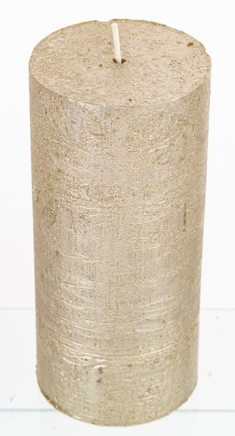 Pl Świeca Rustic Satin Słupek 70/150 Złoty ART-POL