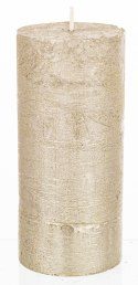 Pl Świeca Rustic Satin Słupek 70/150 Złoty ART-POL