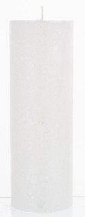 Pl Świeca Rustic Satin Słupek 70/200 Biały Perła ART-POL