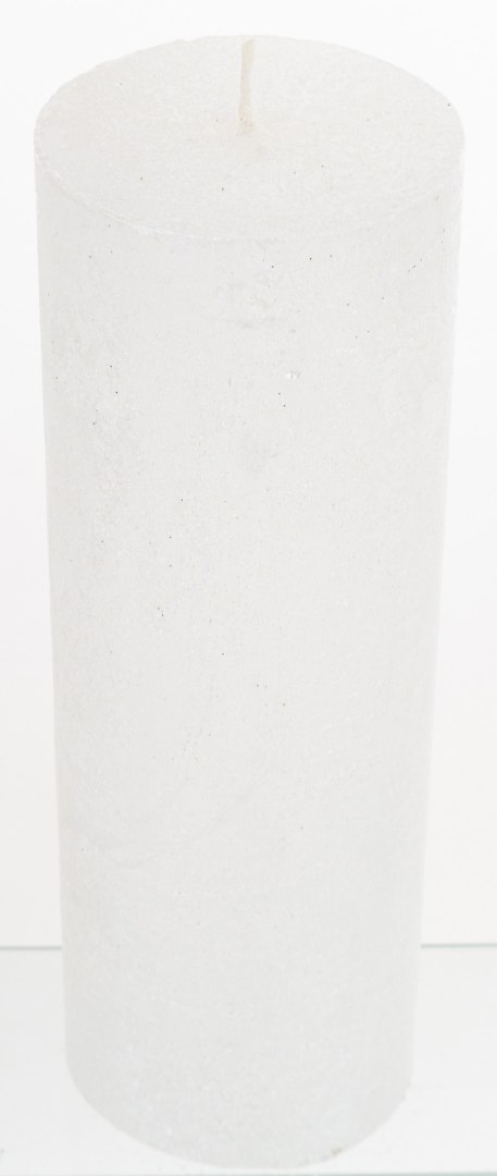 Pl Świeca Rustic Satin Słupek 70/200 Biały Perła ART-POL