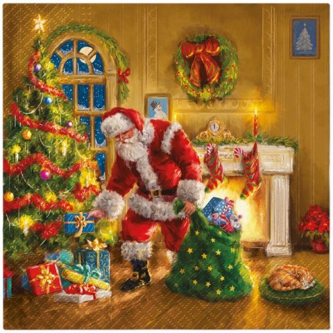 Pl Serwetki Santa Is Here ART-POL