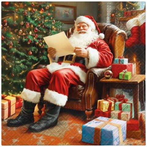 Pl Serwetki Santas Wishes ART-POL