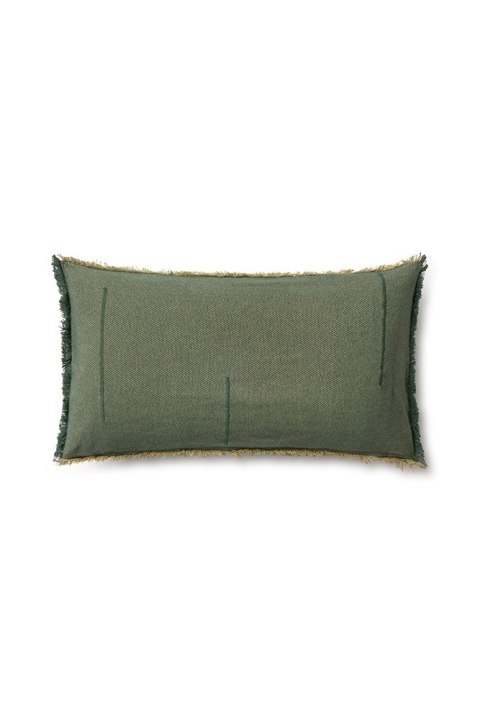 Poduszka Lorena Canals - Vertical Duck Green Silent Geometry