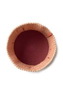 Ręcznie pleciony kosz Lorena Canals - Terracotta Silent Geometry