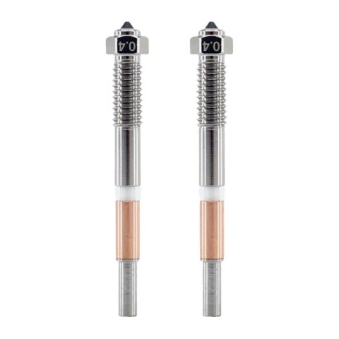 Dysza bimetaliczna QiDi 0.4 mm dla serii Q2 (2 szt.)