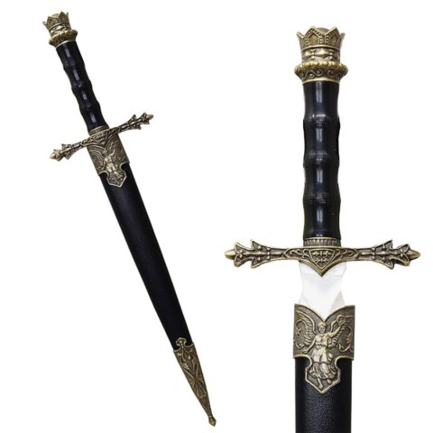 Sztylet Rycerski 34cm Replika Dekoracyjna - SW-075