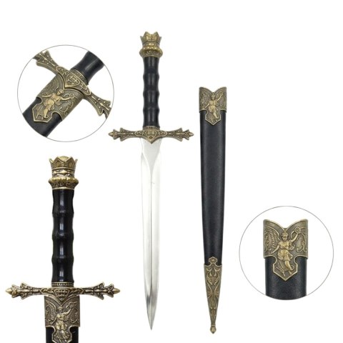 Sztylet Rycerski 34cm Replika Dekoracyjna - SW-075
