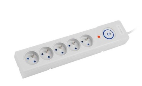 Listwa zasilająca Z5 1.5M 5x230V 10A Z5/15/SZ szara