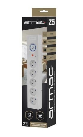 Listwa zasilająca Z5 1.5M 5x230V 10A Z5/15/SZ szara