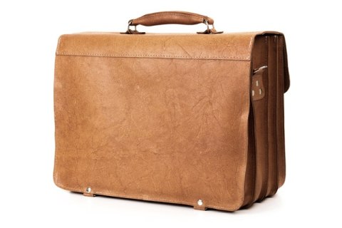 PROMO SET Torba biznesowaskórzana camel TC12+ etui EPD1 na laptop