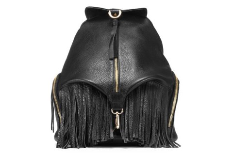 PROMO SET Plecak Let's Go Boho EP 17 Black + Portfel Skórzany Damski PPD3 Black