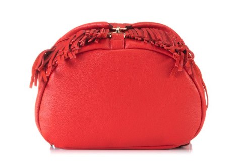 PROMO SET Plecak Let's Go Boho EP 17 Red + Portfel Skórzany Damski PPD3 Red