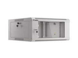 Szafa instalacyjna RACK wisząca 19 cali 4U 600 szara WFFA-5604-10S