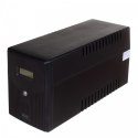 Zasilacz awaryjny UPS Line-Ineractive LCD, 2000VA/1200W, 2x12V/9Ah, AVR, 4xSCHUKO, USB, RS232, RJ45