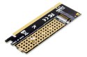 Karta rozszerzeń (Kontroler) M.2NVMe SSD PCIe 3.0 x16 SATA