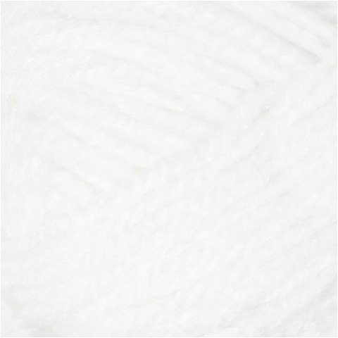 Włóczka akryl Fantasia Biała 50 g