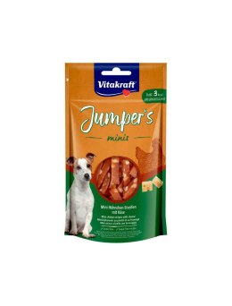 VITAKRAFT JUMPERS MINIS przysmak z kurczakiem i serem dla psa 80g