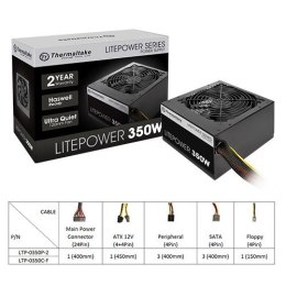 Litepower II Black 350W (Active PFC, 120mm)