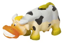 KERBL Zabawka dla psa, krowa z lateksu, piszcząca 17cm [83483]