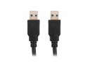 Kabel USB-A M/M 3.0 0.5m Czarny