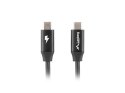 Kabel USB-C M/M 2.0 CA-CMCM-40CU-0010-BK Czarny 1m