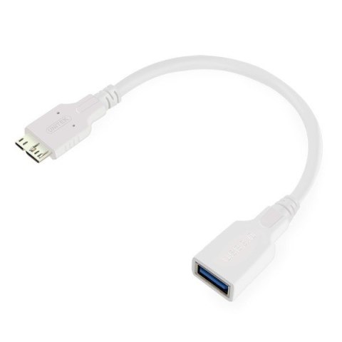 Kabel OTG USB 3.0 AF do microUSB BM; Y-C453