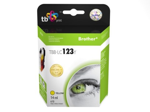 Tusz do Brother LC123 TBB-LC123Y YE