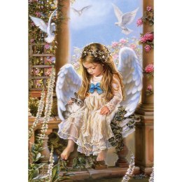 Puzzle 1500 elementów - Anioł Dziewczynka Anielska Miłość