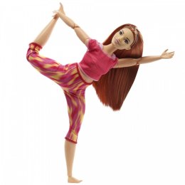Lalka Barbie Made to Move Kwieciste Czerwony strój